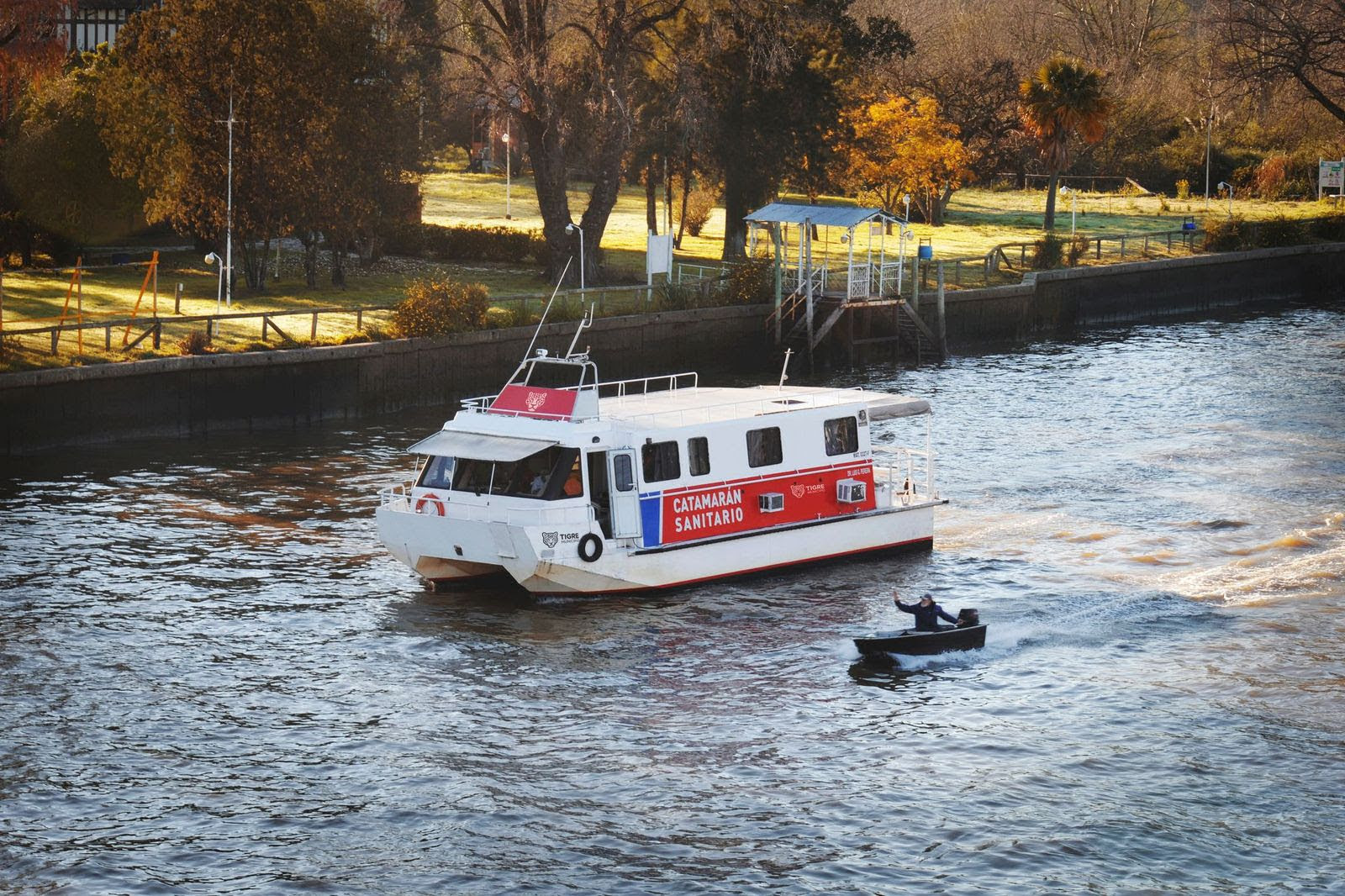 NOTICIAS  TIGRE: CALENDARIO DEL CATAMARAN SANITARIO PARA HABITANTES DEL DELTA DURANTE LA PRIMERA QUINCENA DE MAYO