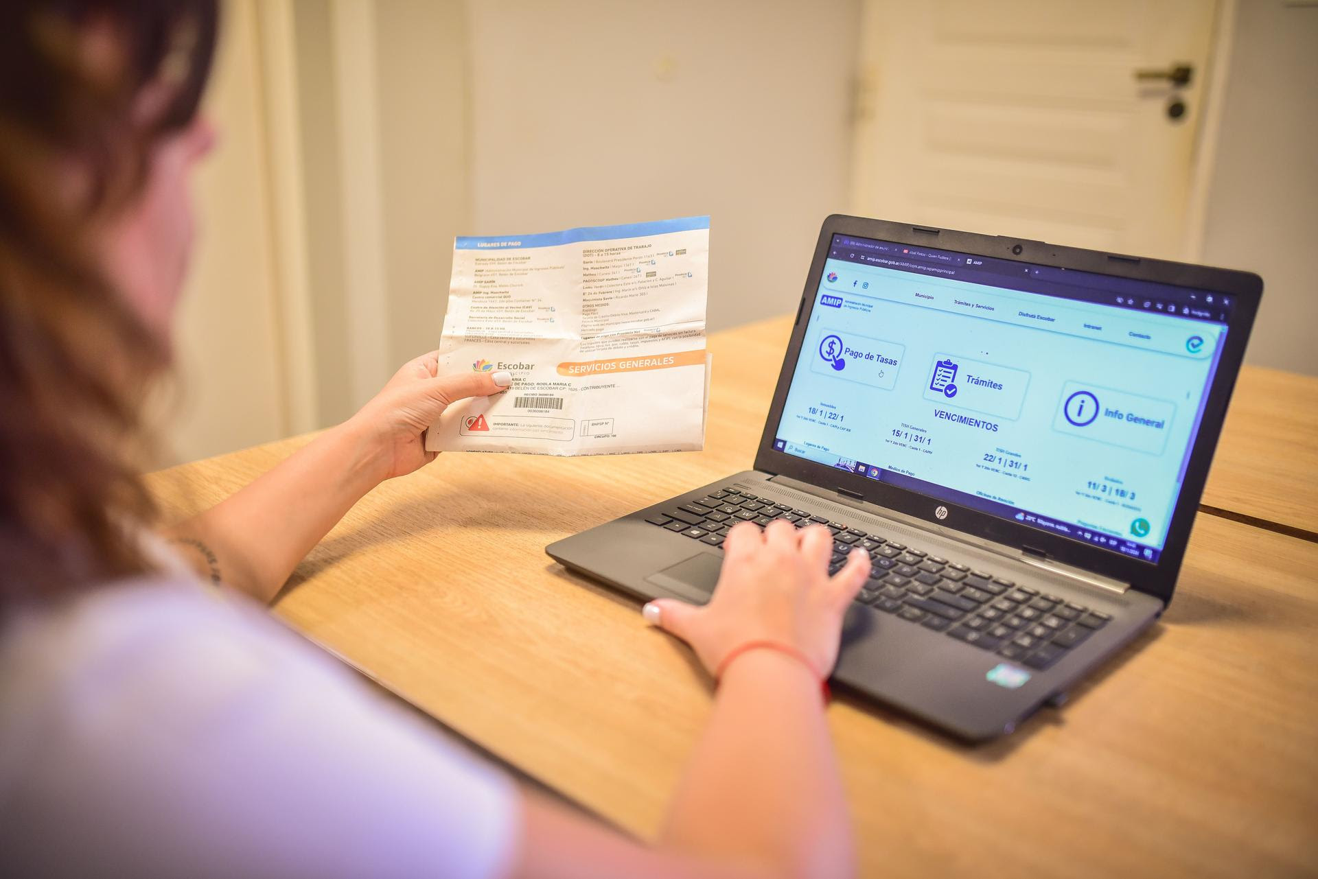 NOTICIAS ESCOBAR:AMIP: más de 12.000 vecinos congelaron sus tasas y se extiende el plazo para acceder a importantes descuentos