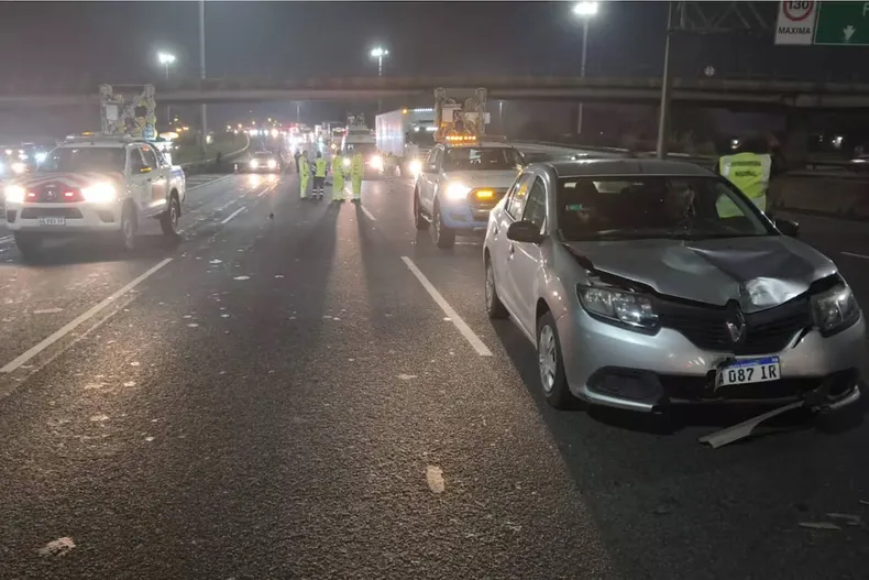 Panamericana: accidente fatal en San Isidro. Caos por mas de 2 horas
