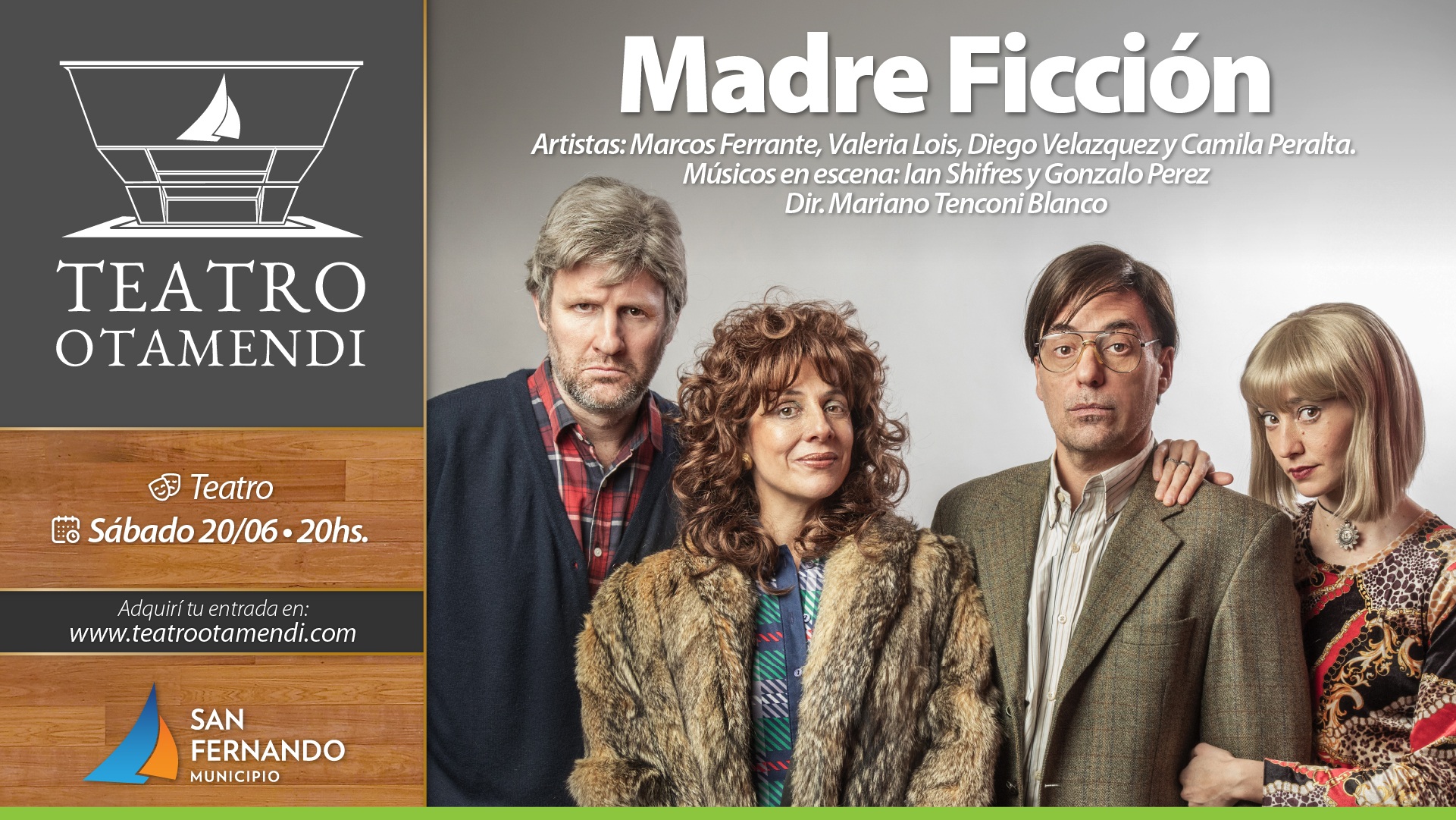 NOTICIAS SAN FERNANDO:GRANDES ARTISTAS LLEGAN EN JUNIO AL TEATRO OTAMENDI
