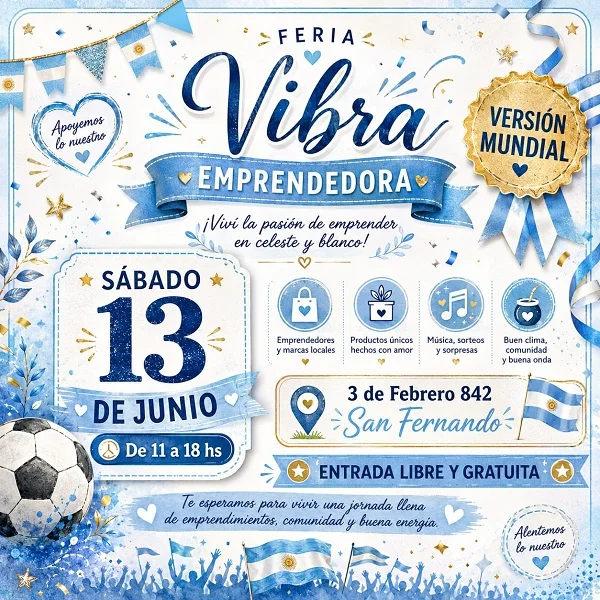 NOTICIAS SAN FERNANDO:VIBRA EMPRENDEDORA