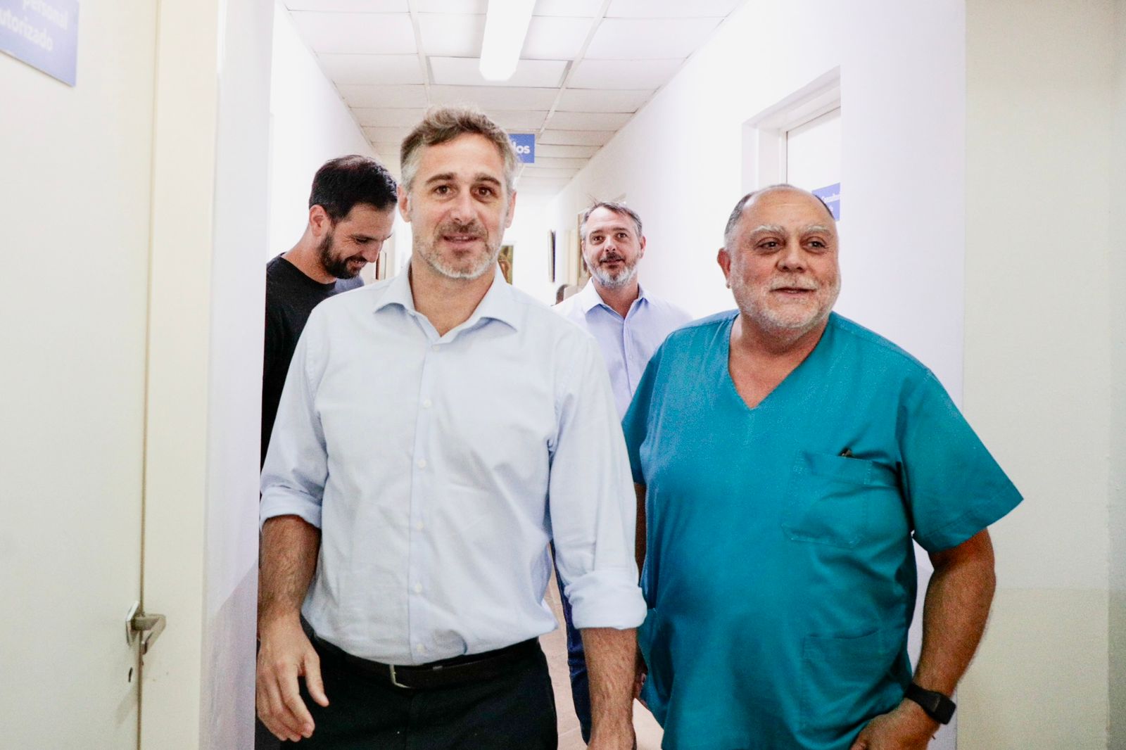 NOTICIAS PILAR: ACHAVAL RECORRIO  EL CENTRO DE ATENCION PRIMARIA DE ASTOLFI